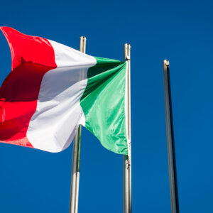 Municipio - bandiera Italia
