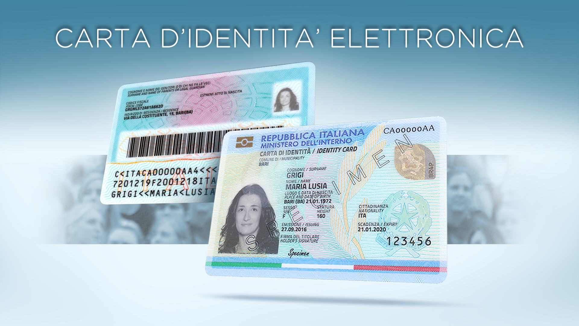 minor rice Criticize Carta d'identità elettronica – CIE – Comune di Sesto San Giovanni