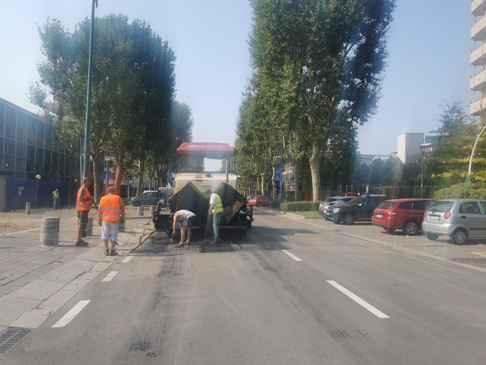 Viale Casiraghi- asfaltatura 2020
