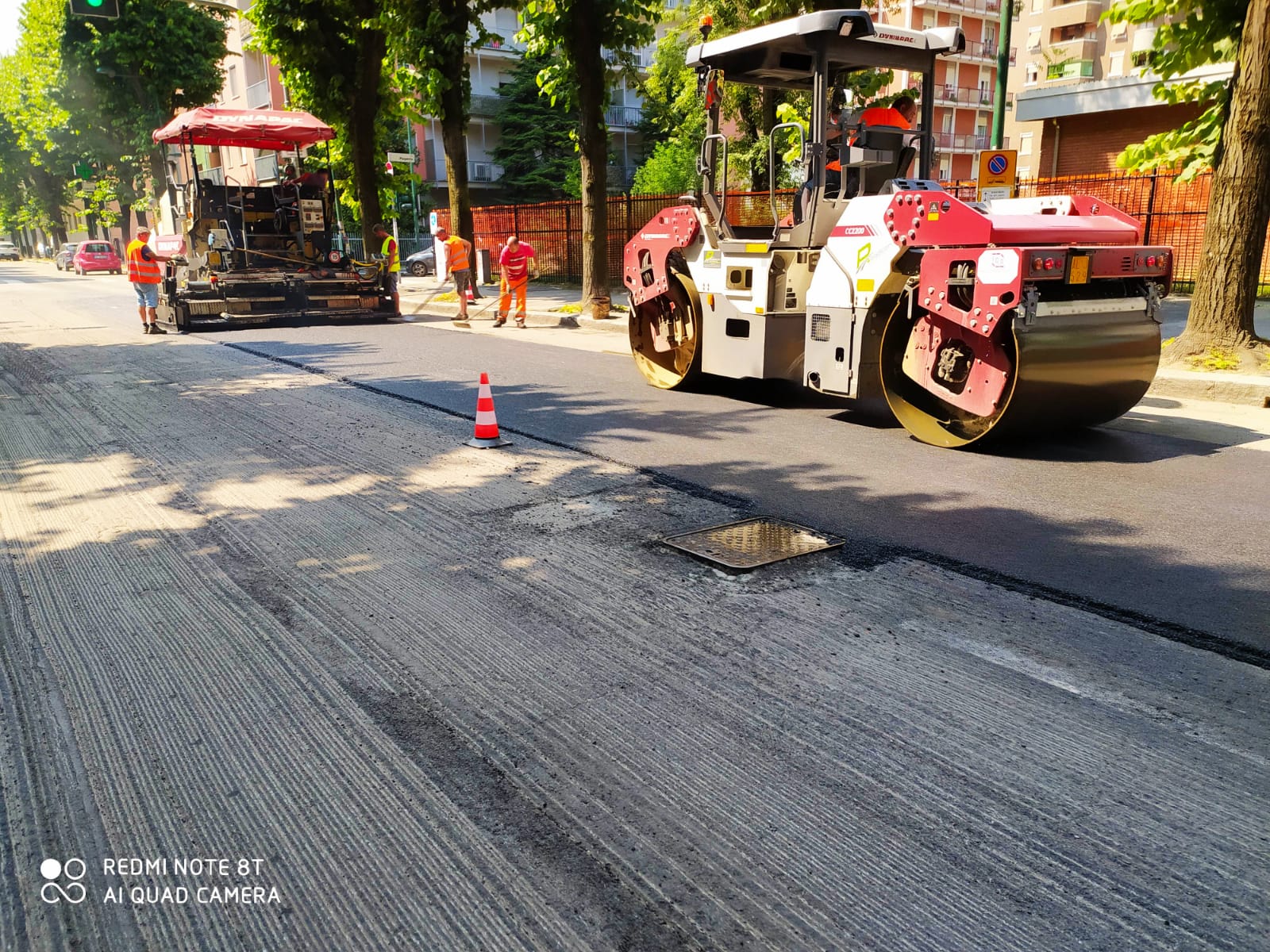 lavori asfaltatuta Saint Denis 2020