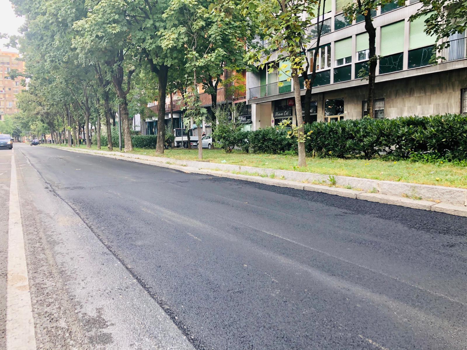 asfaltatura via Matteotti 2020