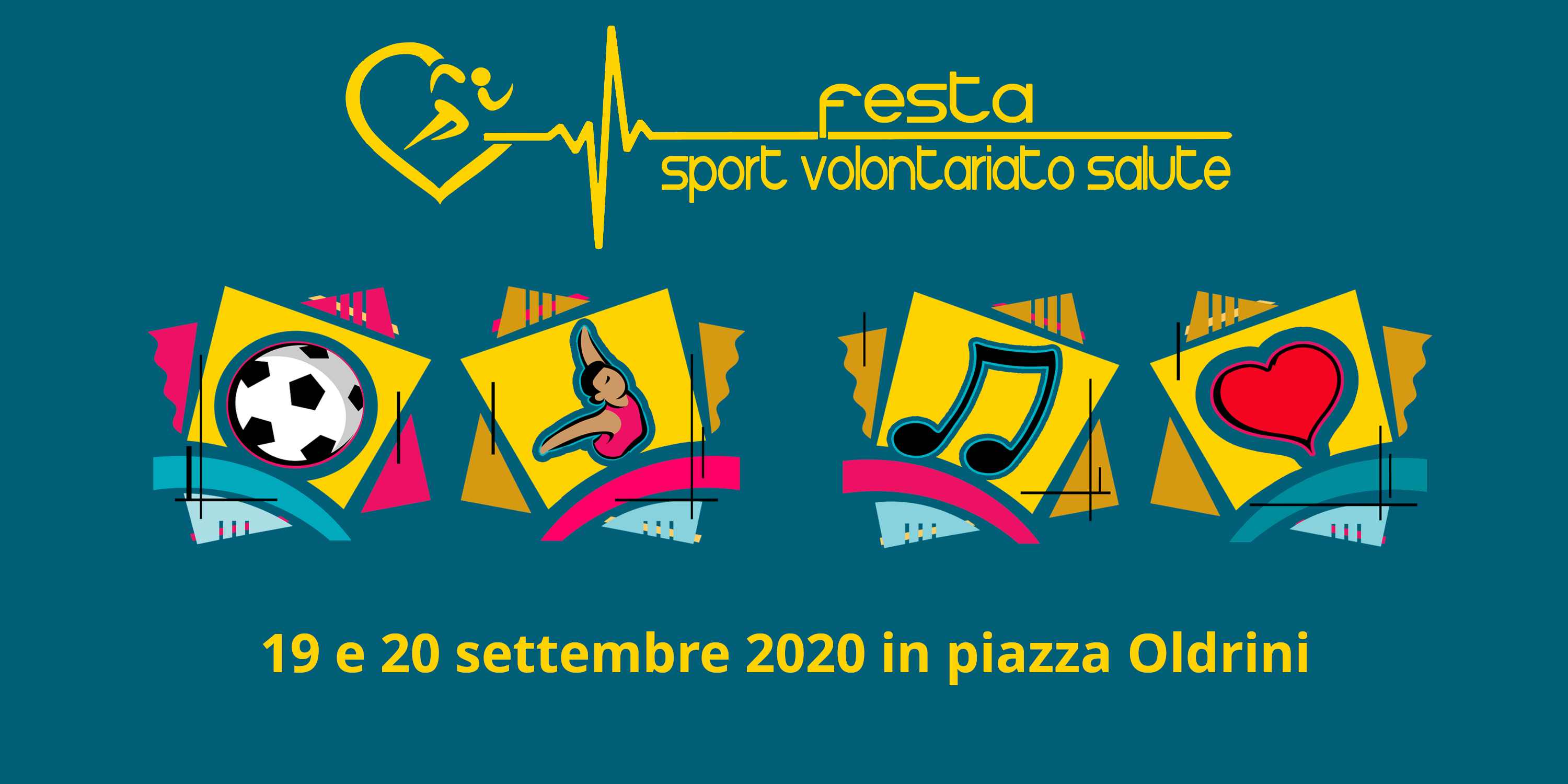 Sabato 19 e domenica 20 torna la Festa dello Sport, del Volontariato e della Salute