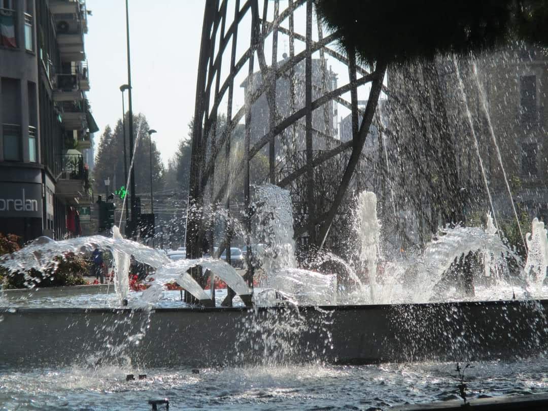 Fontana in piazza IV Novembre