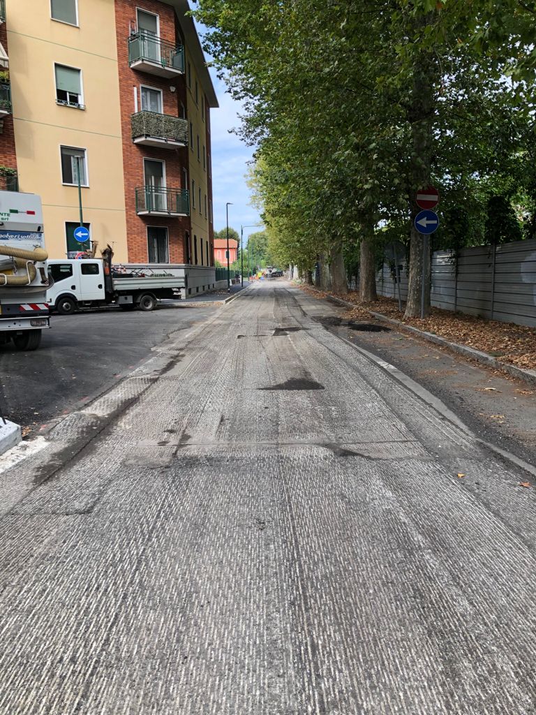 asfaltature Villaggio Falck - agosto 2021