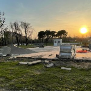 Parco Marx Cantone - lavori marzo 2022