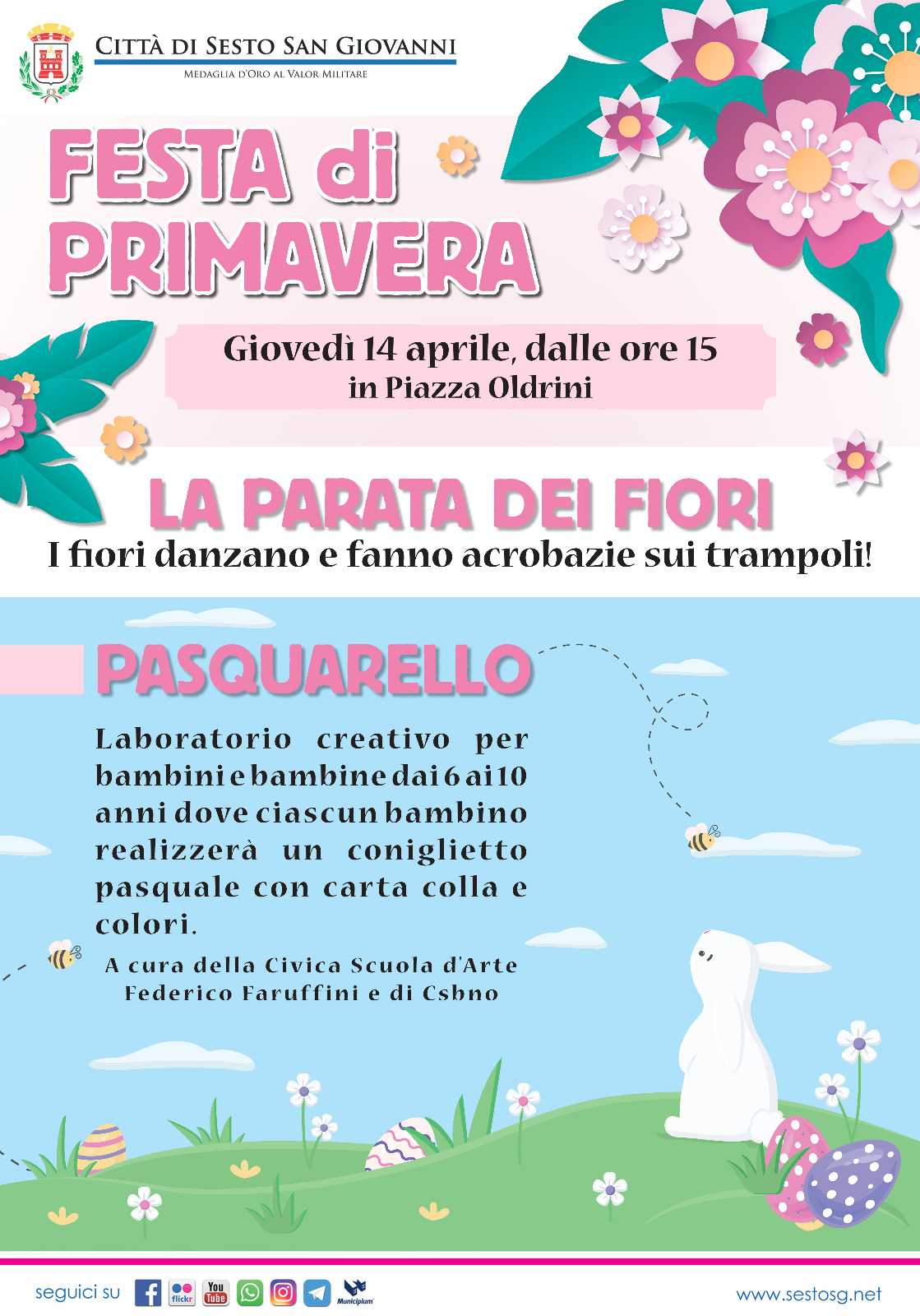 Festa di Primavera: un evento per bambini e famiglie in piazza Oldrini – Comune  di Sesto San Giovanni