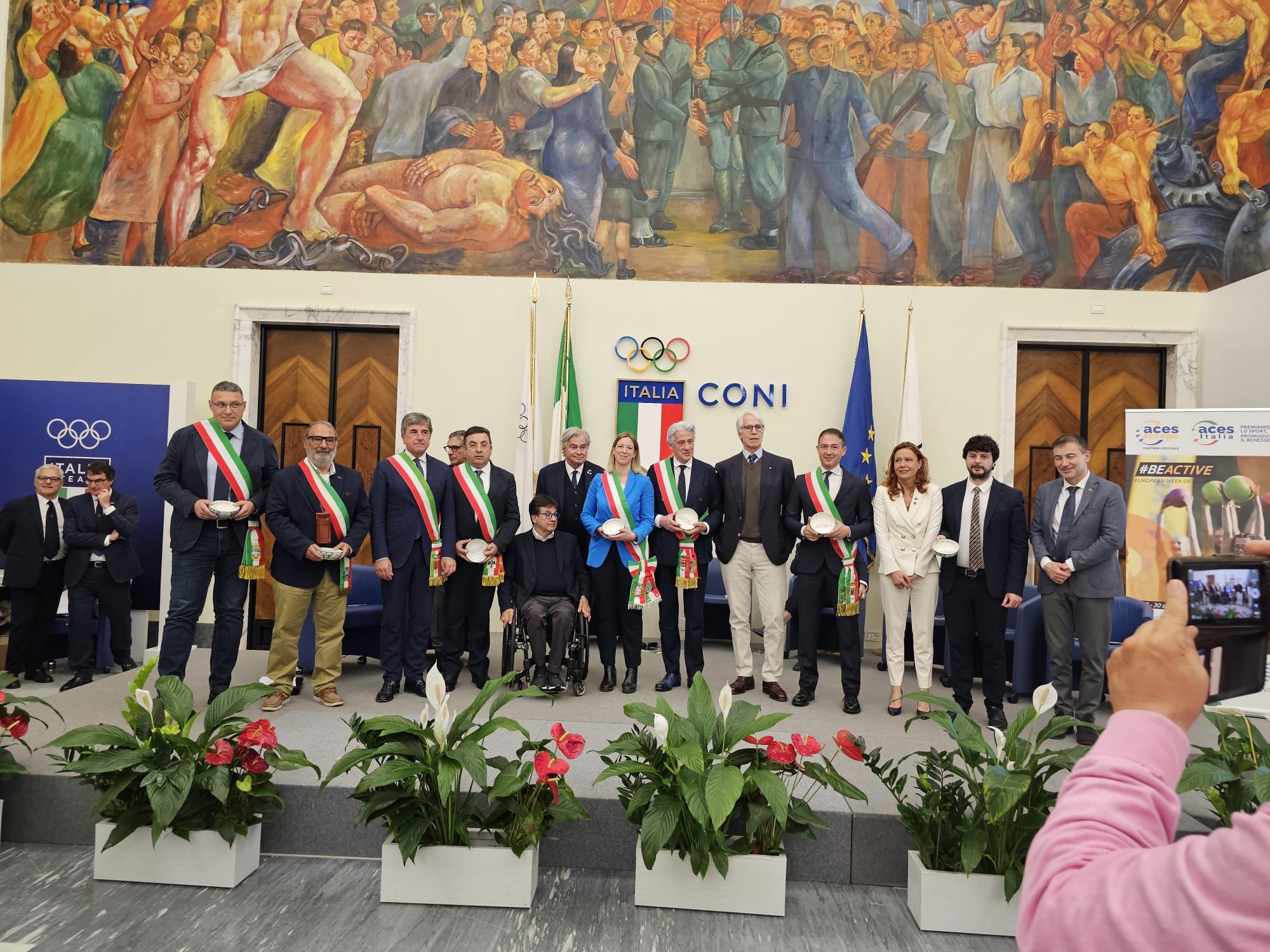 Sesto San Giovanni premiata dal CONI per essere stata Città Europea dello sport: un percorso che ha generato valore per il mondo sportivo e per tutto il territorio