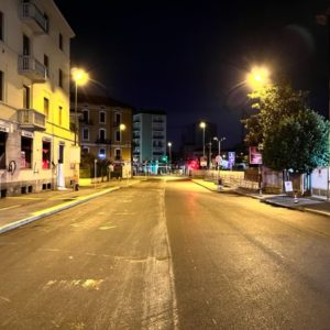 asfaltatura notturna Rondò luglio 2023