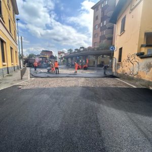 asfaltatura via Volta 2023