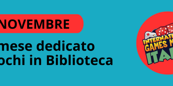 Novembre mese del gioco in biblioteca 2024