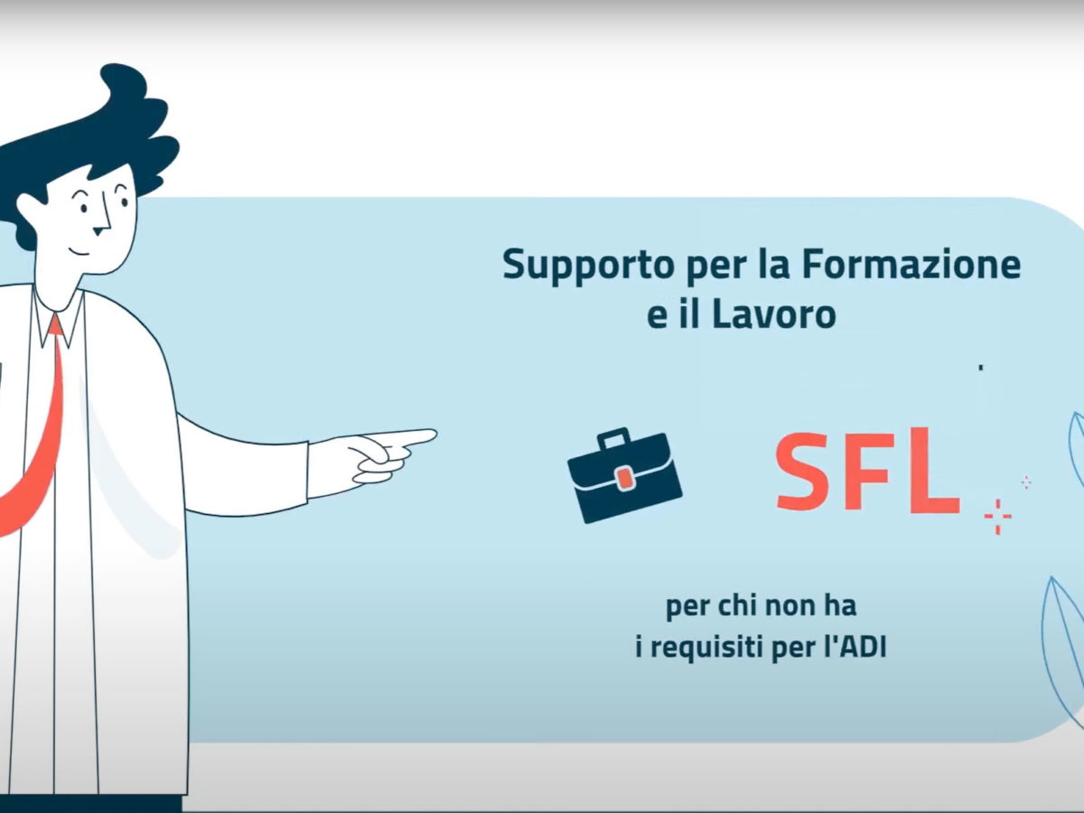 Supporto per la Formazione e il Lavoro (SFL)