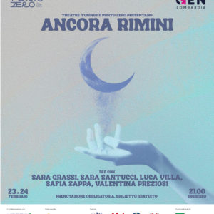 Puntozero Teatro "Ancora Rimini" locandina 23_24 febbraio