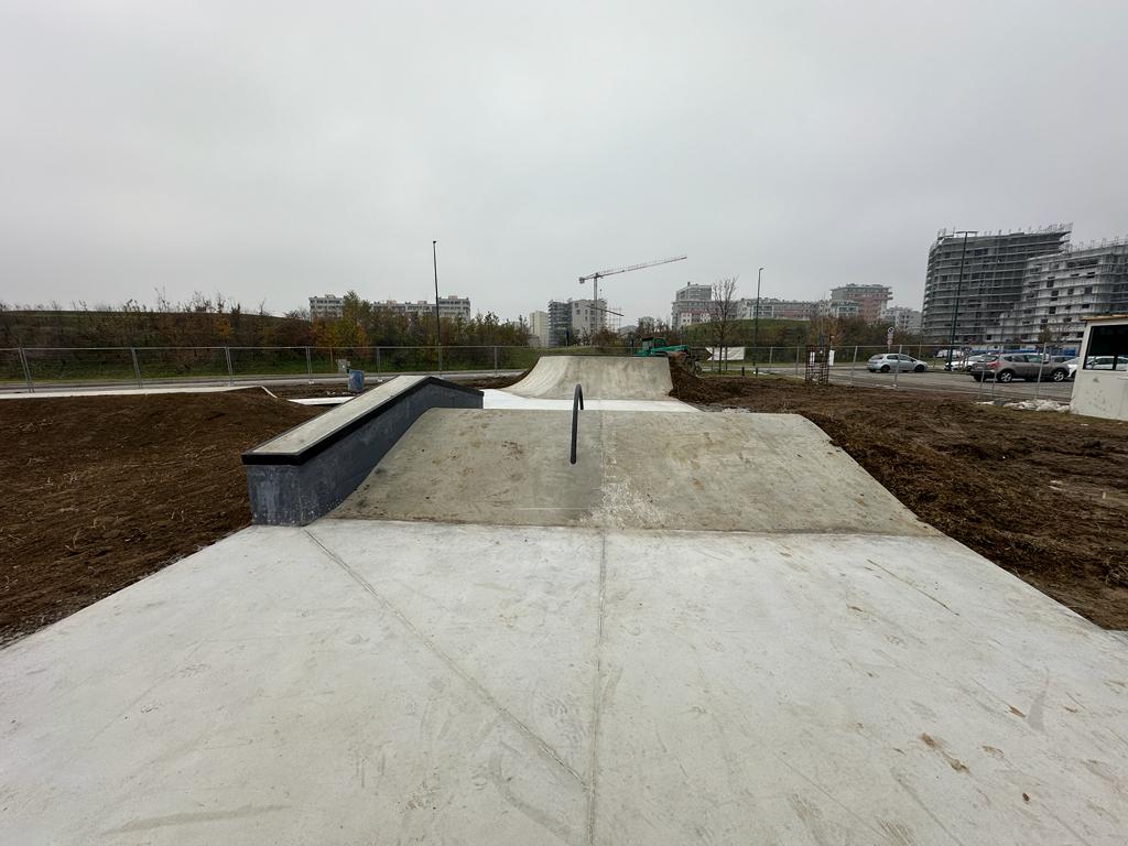 avanzamento skatepark 13 dicembre 2023