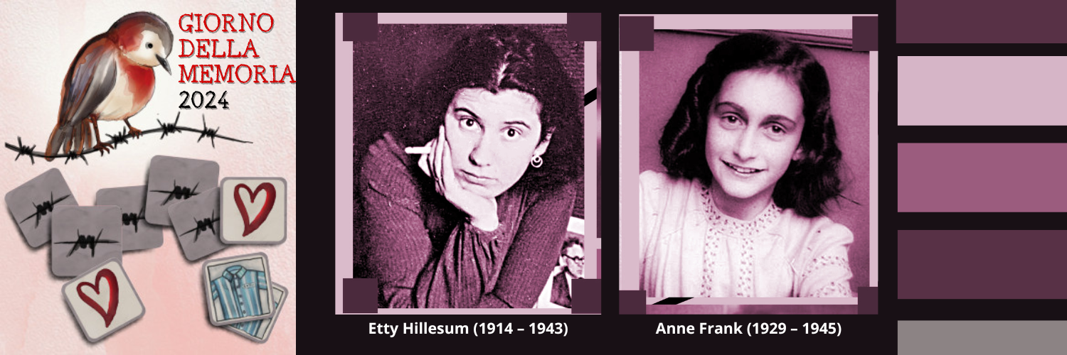 banner Etty Hilllesum e Anne Frank