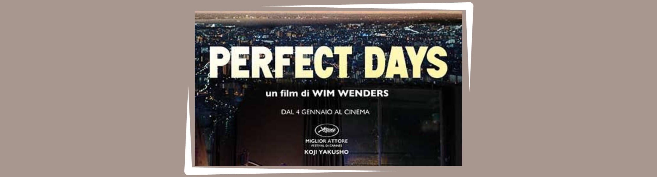 Perfect Days cinemamme
