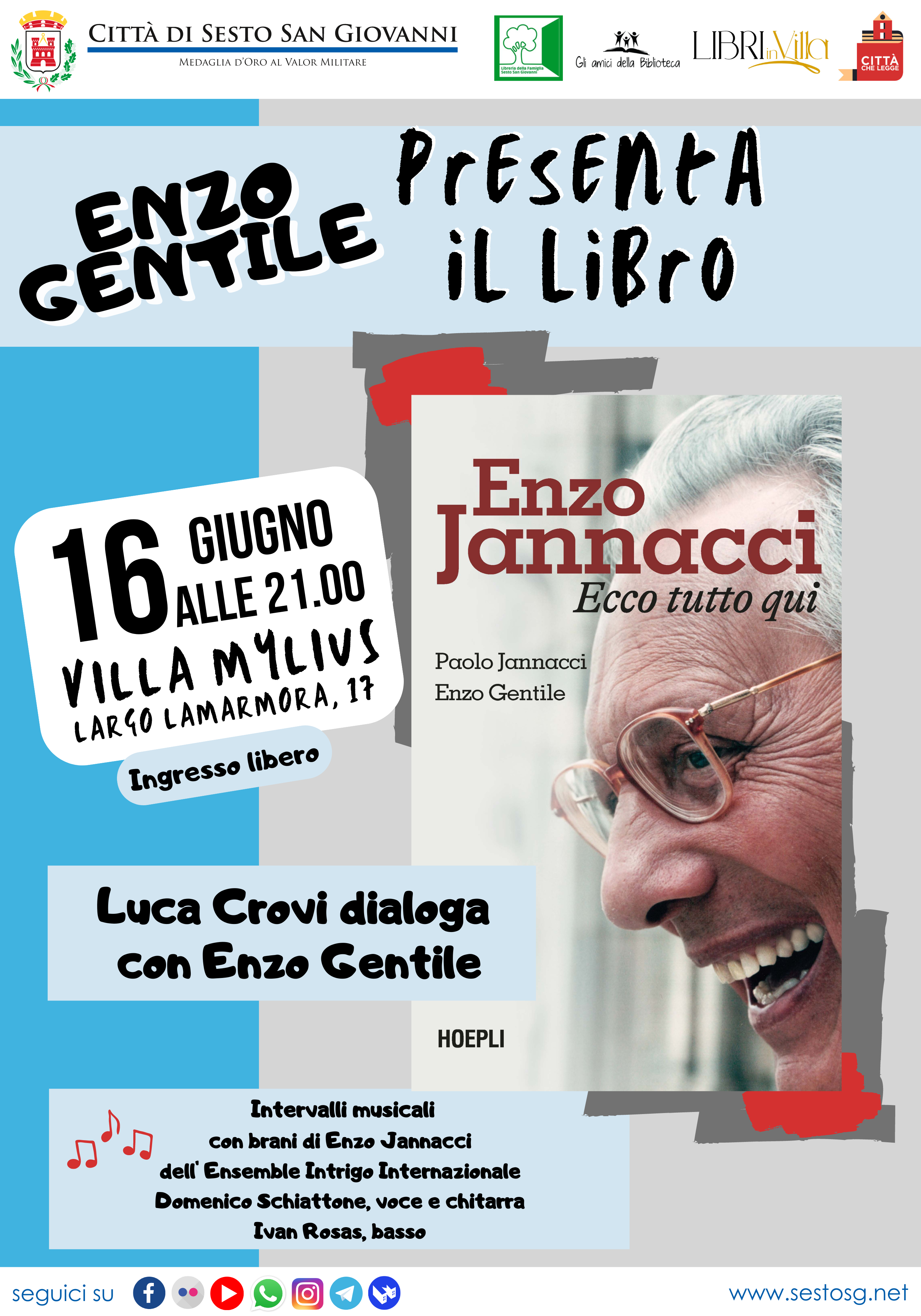 Libri in Villa - Jannacci - giugno 2023