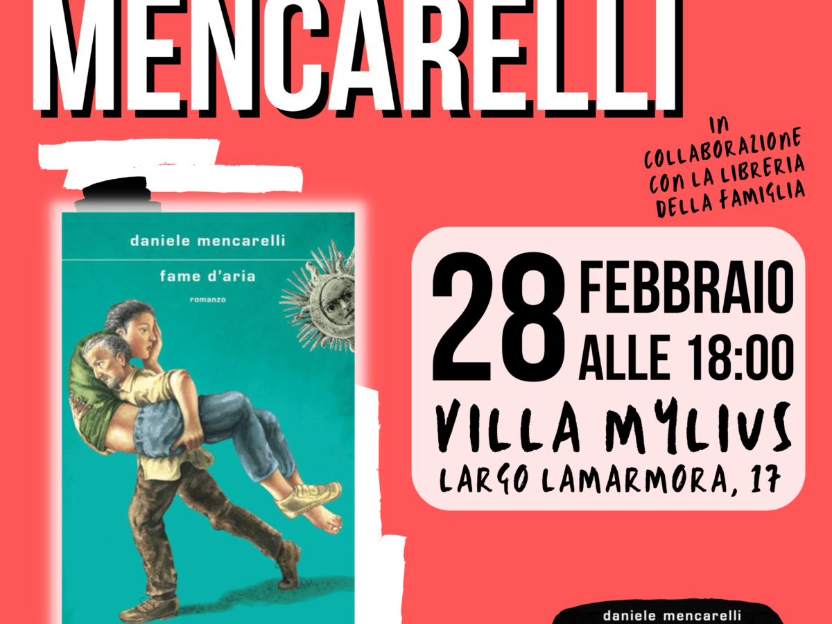 Libri in Villa - Mencarelli - febbraio 2023