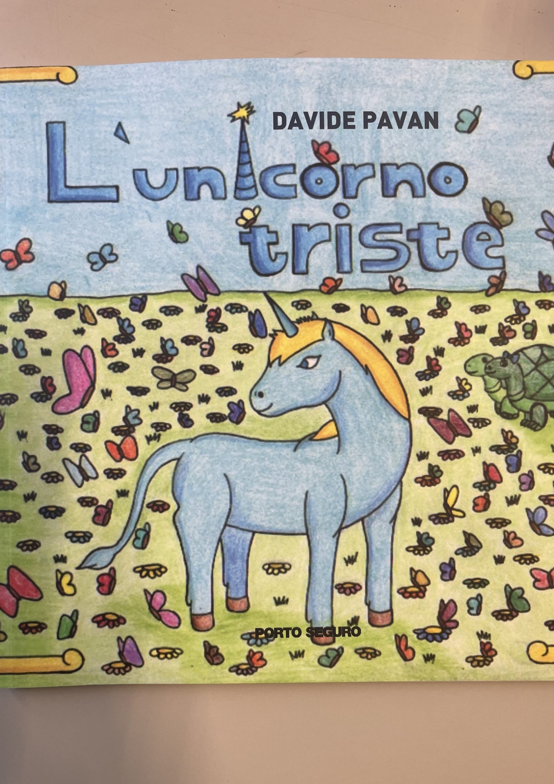 copertina libro L'Unicorno triste