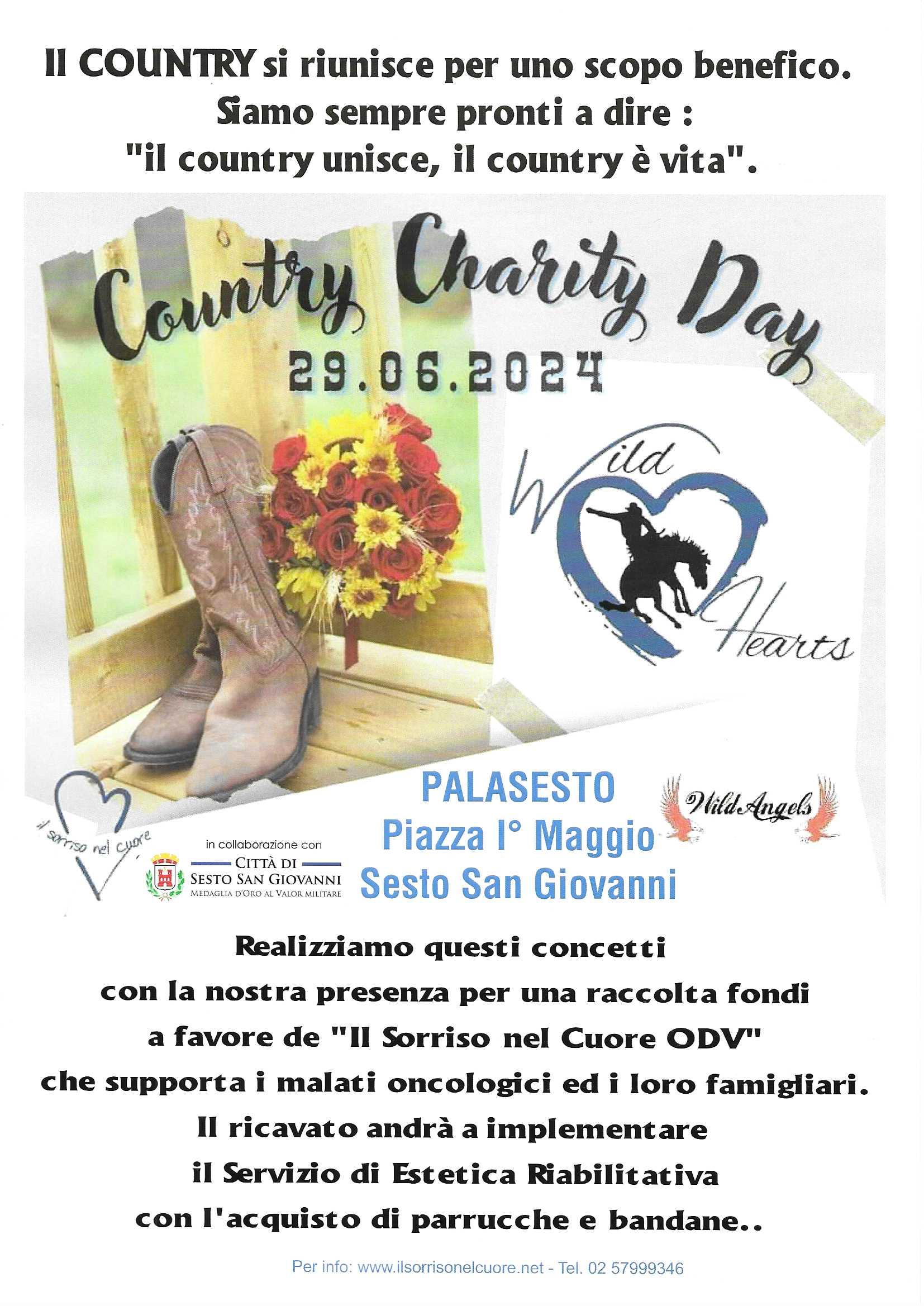 locandina del Country Charity Day
