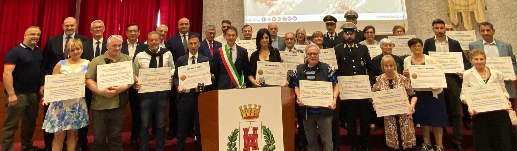 I premiati e le premiate del Sesto D’Oro 2024