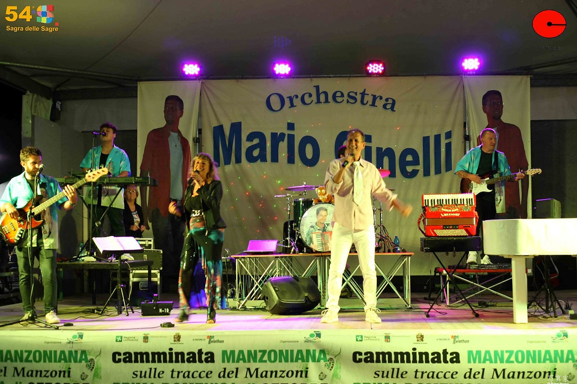 foto dell'orchestra Mario Ginelli