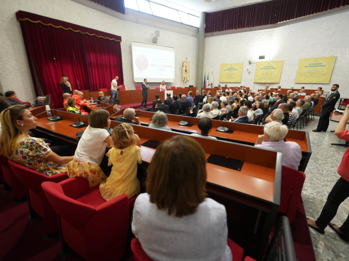 Premiazione Sesto d'Oro 2024