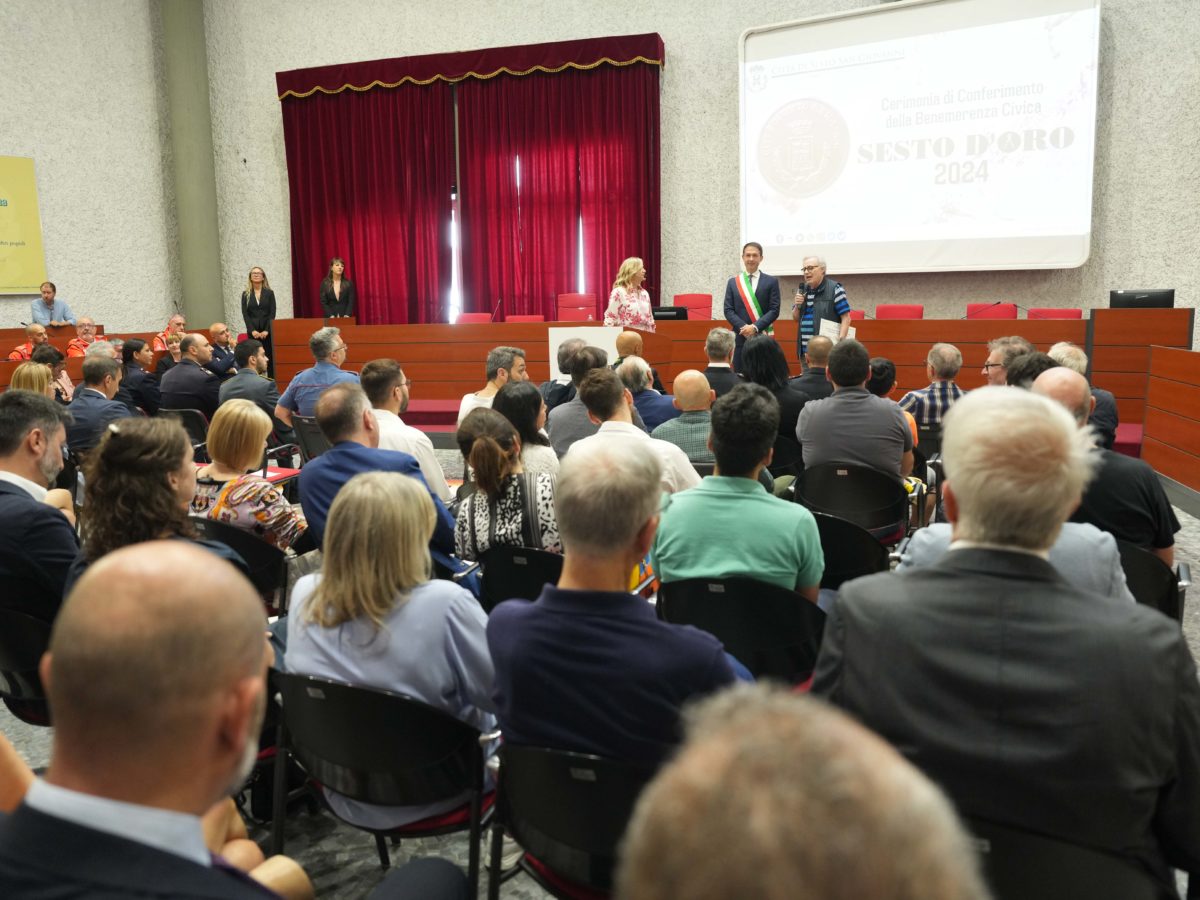 Premiazione Sesto d'Oro 2024