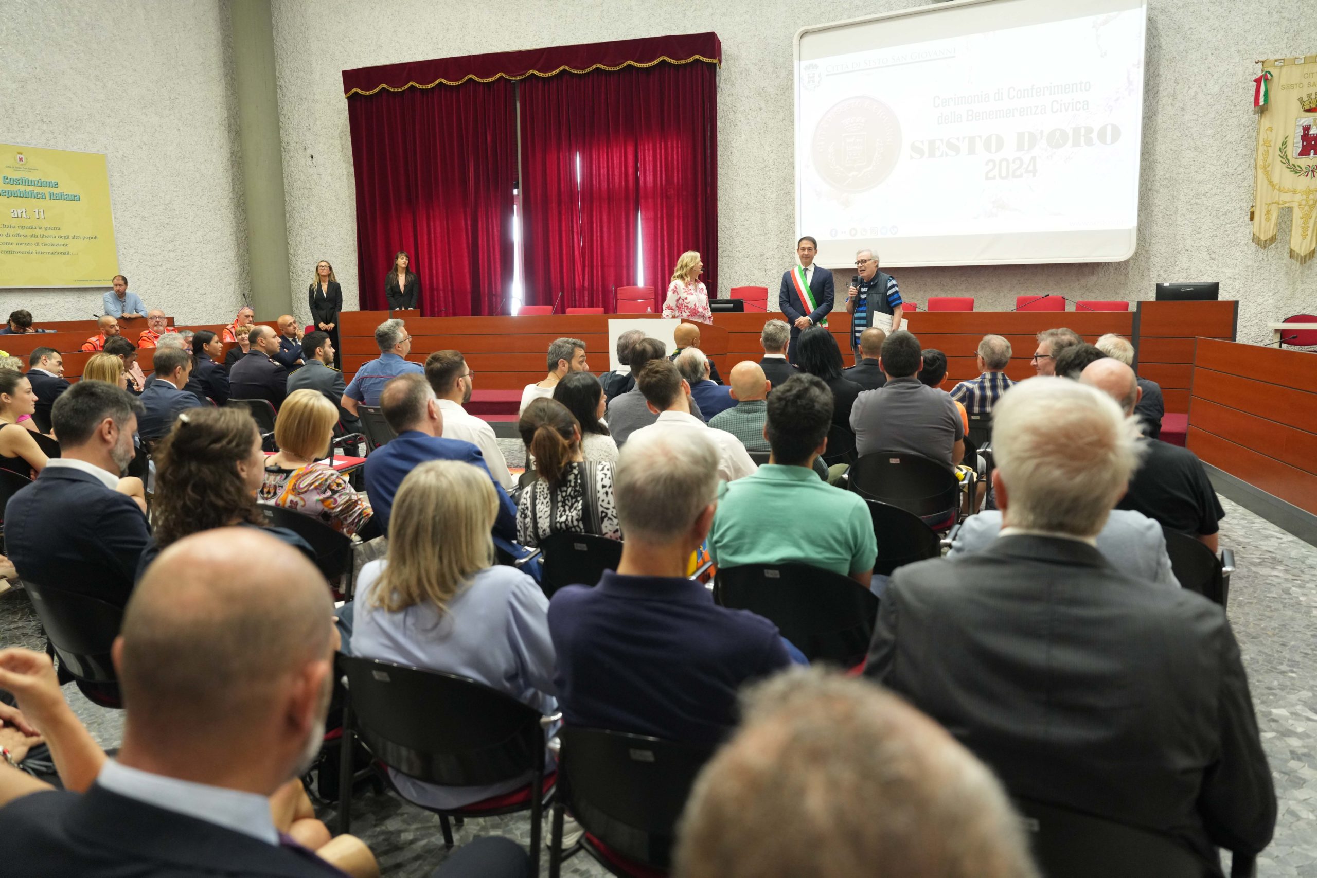 Premiazione Sesto d'Oro 2024