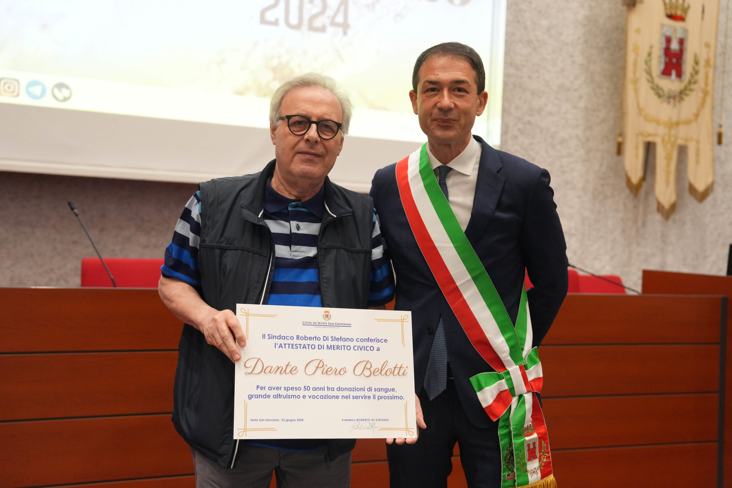 Premiazione Sesto d'Oro 2024