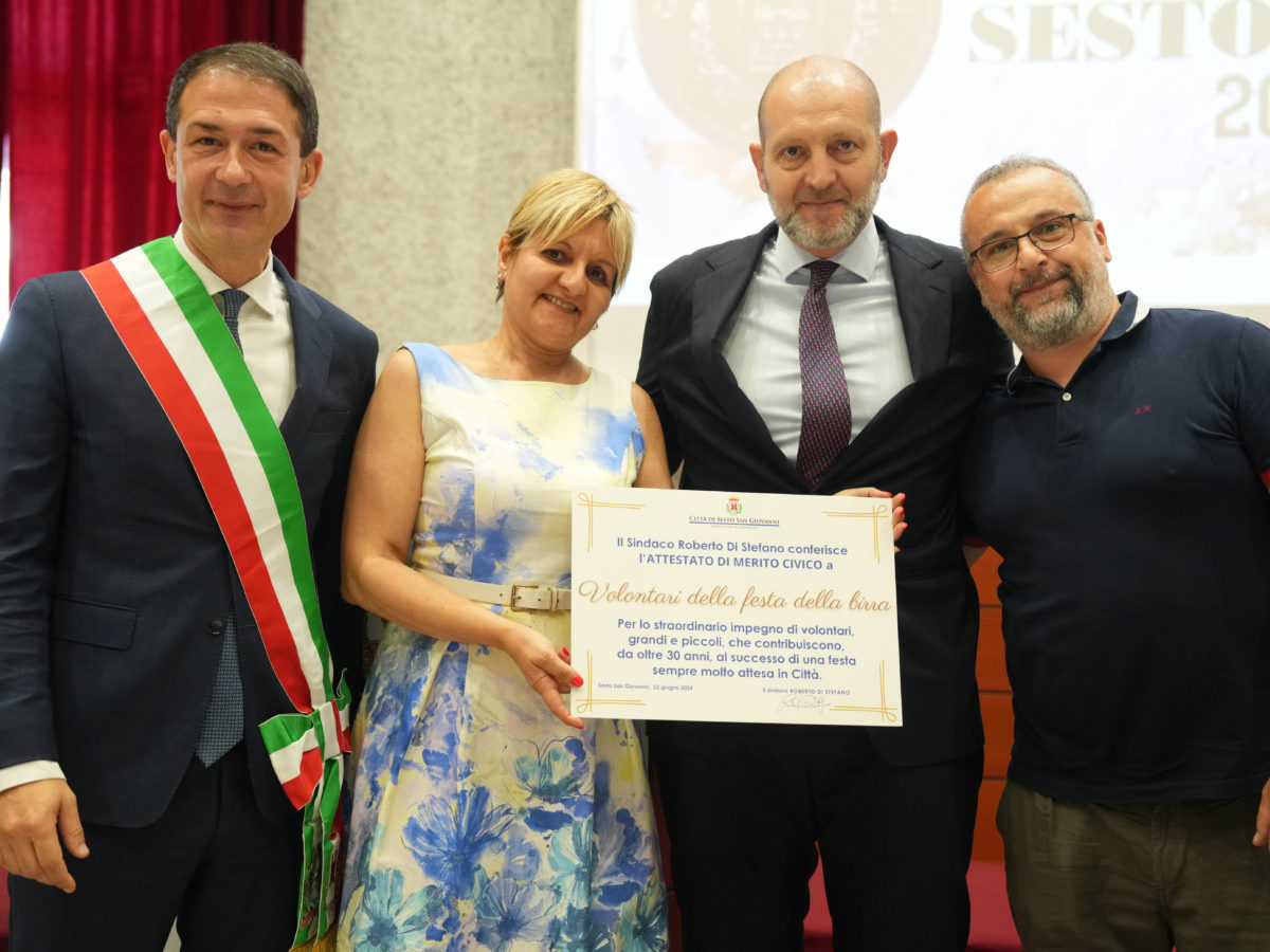 Premiazione Sesto d'Oro 2024