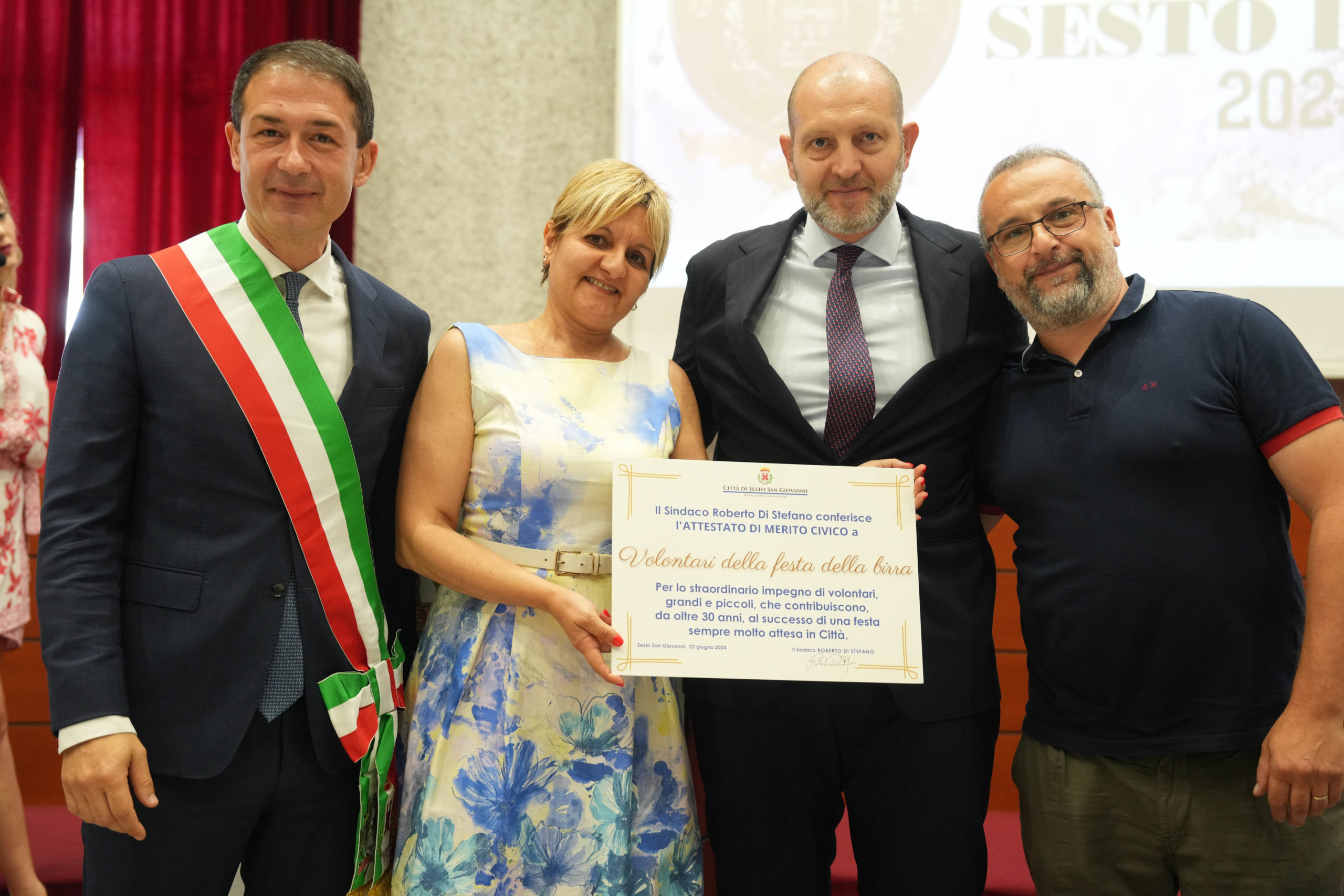 Premiazione Sesto d'Oro 2024