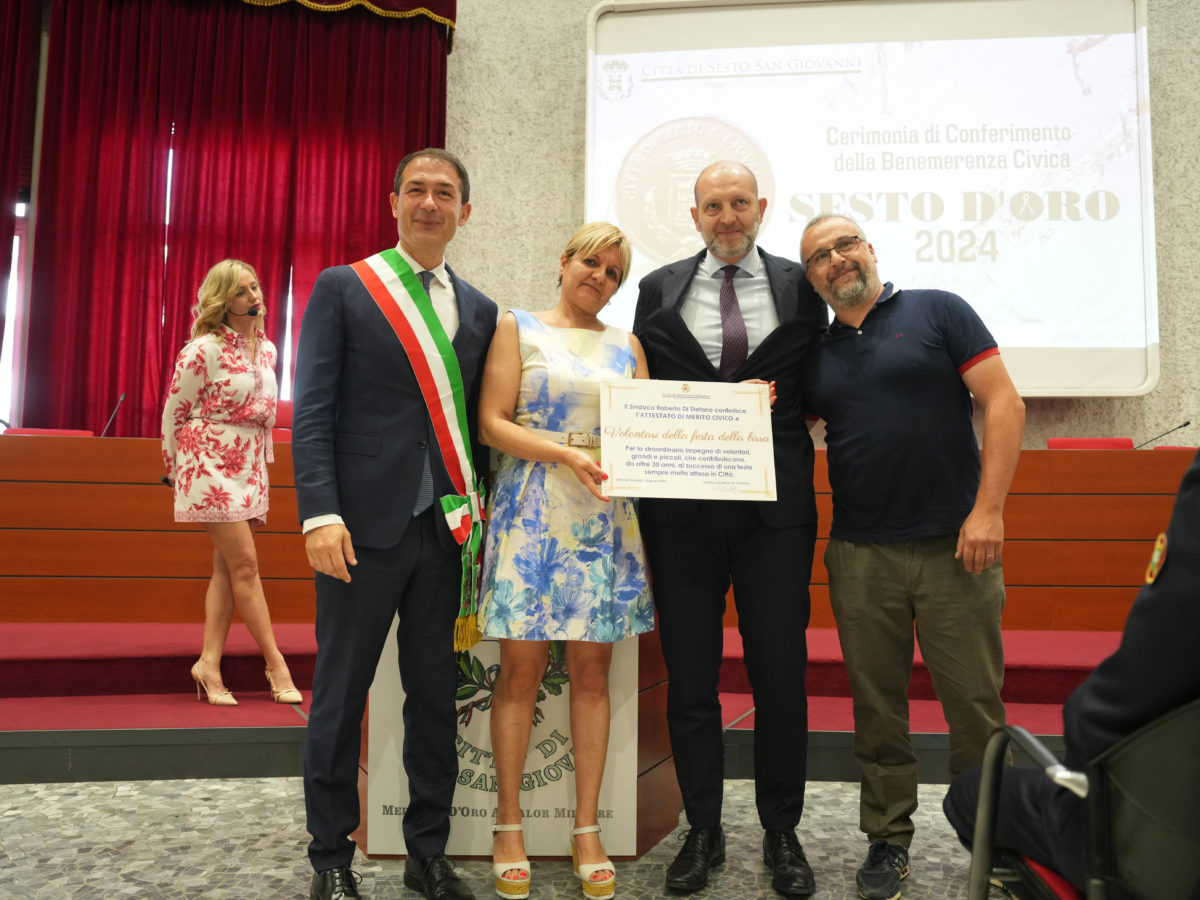 Premiazione Sesto d'Oro 2024