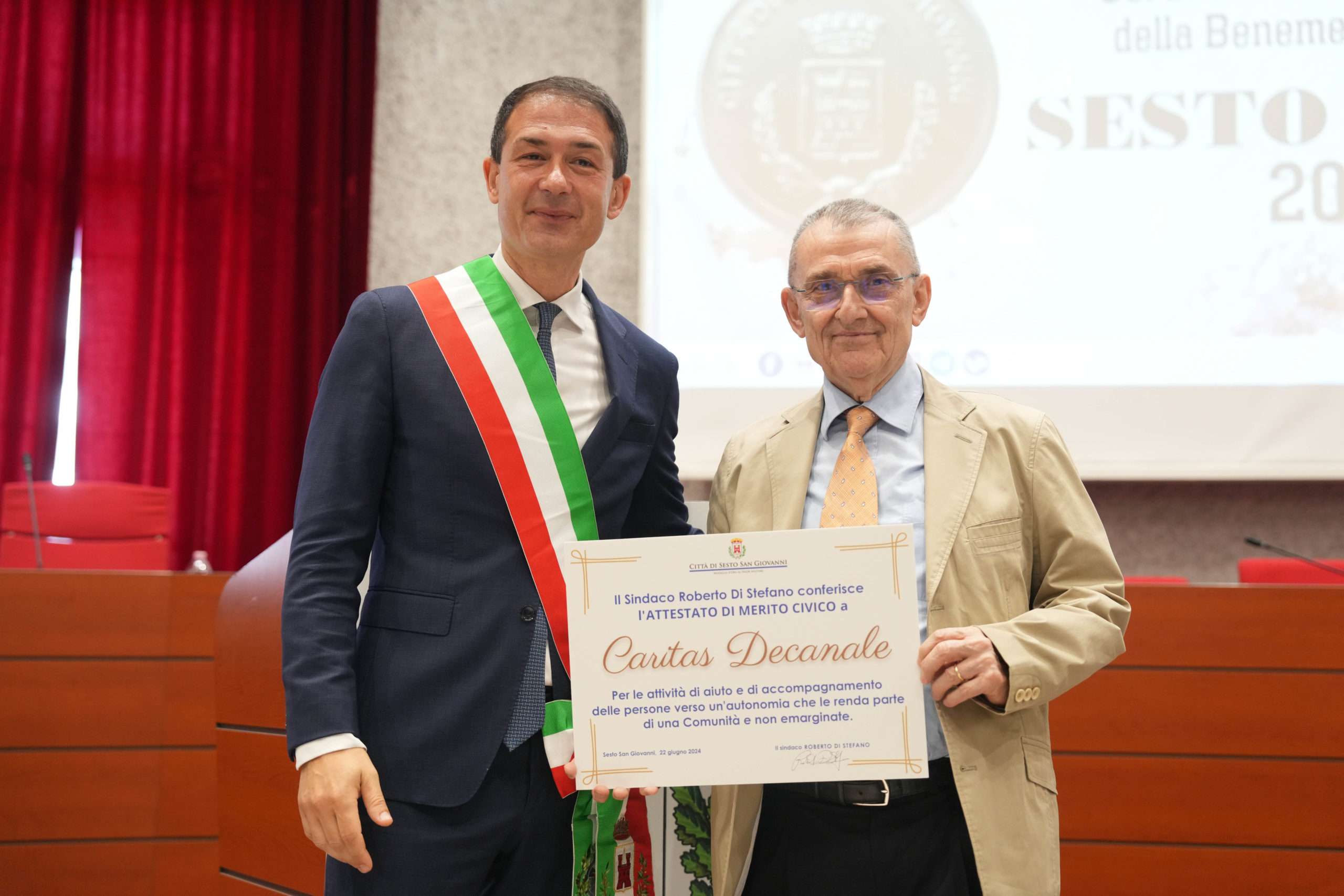 Premiazione Sesto d'Oro 2024