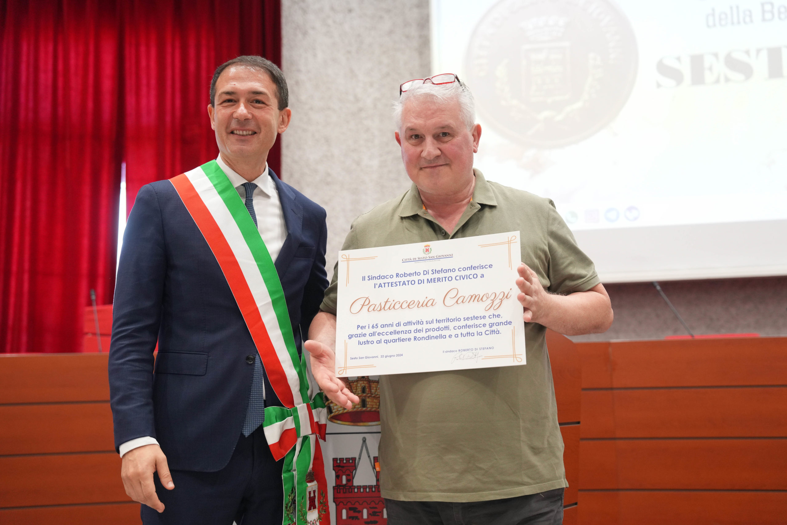 Premiazione Sesto d'Oro 2024