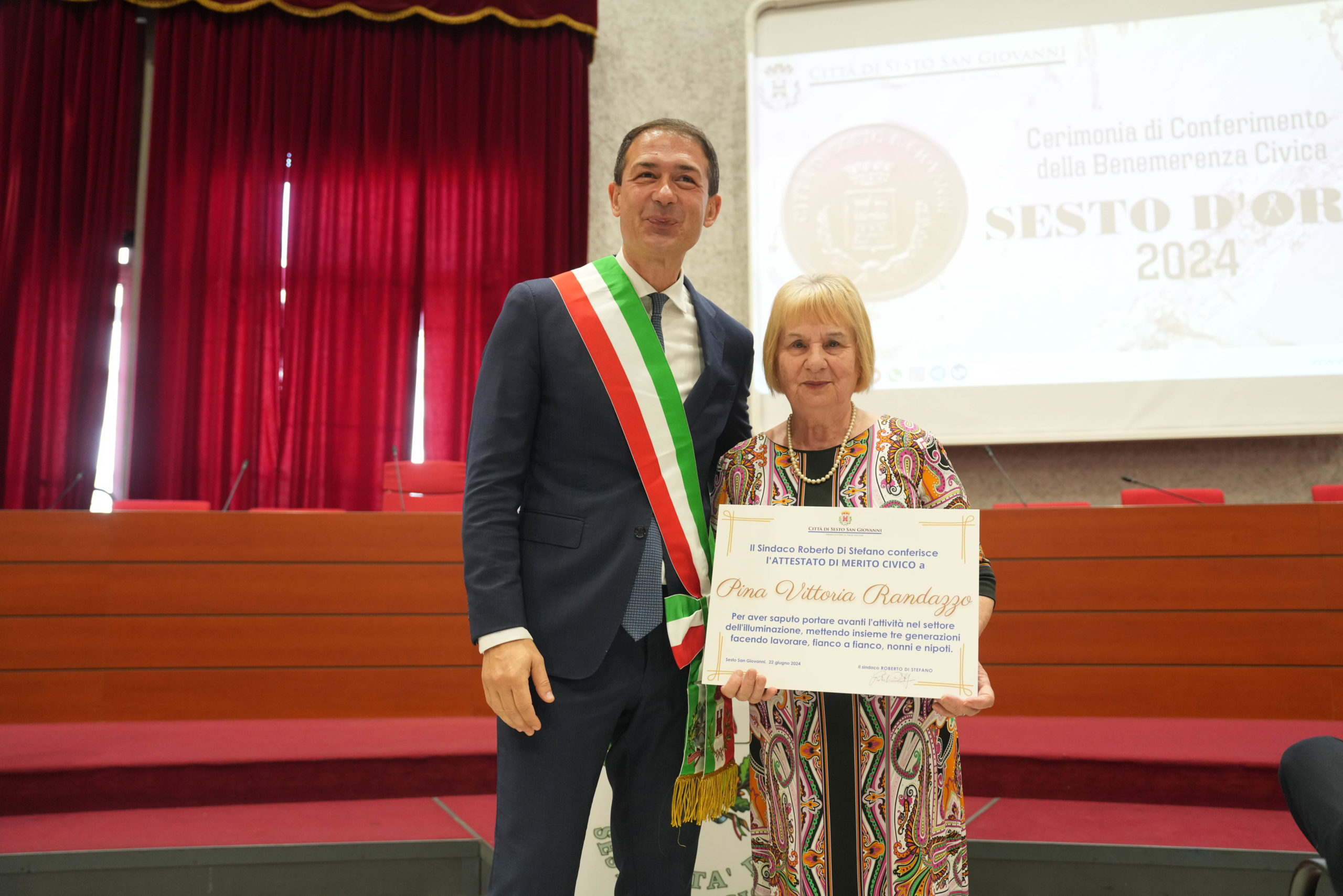 Premiazione Sesto d'Oro 2024