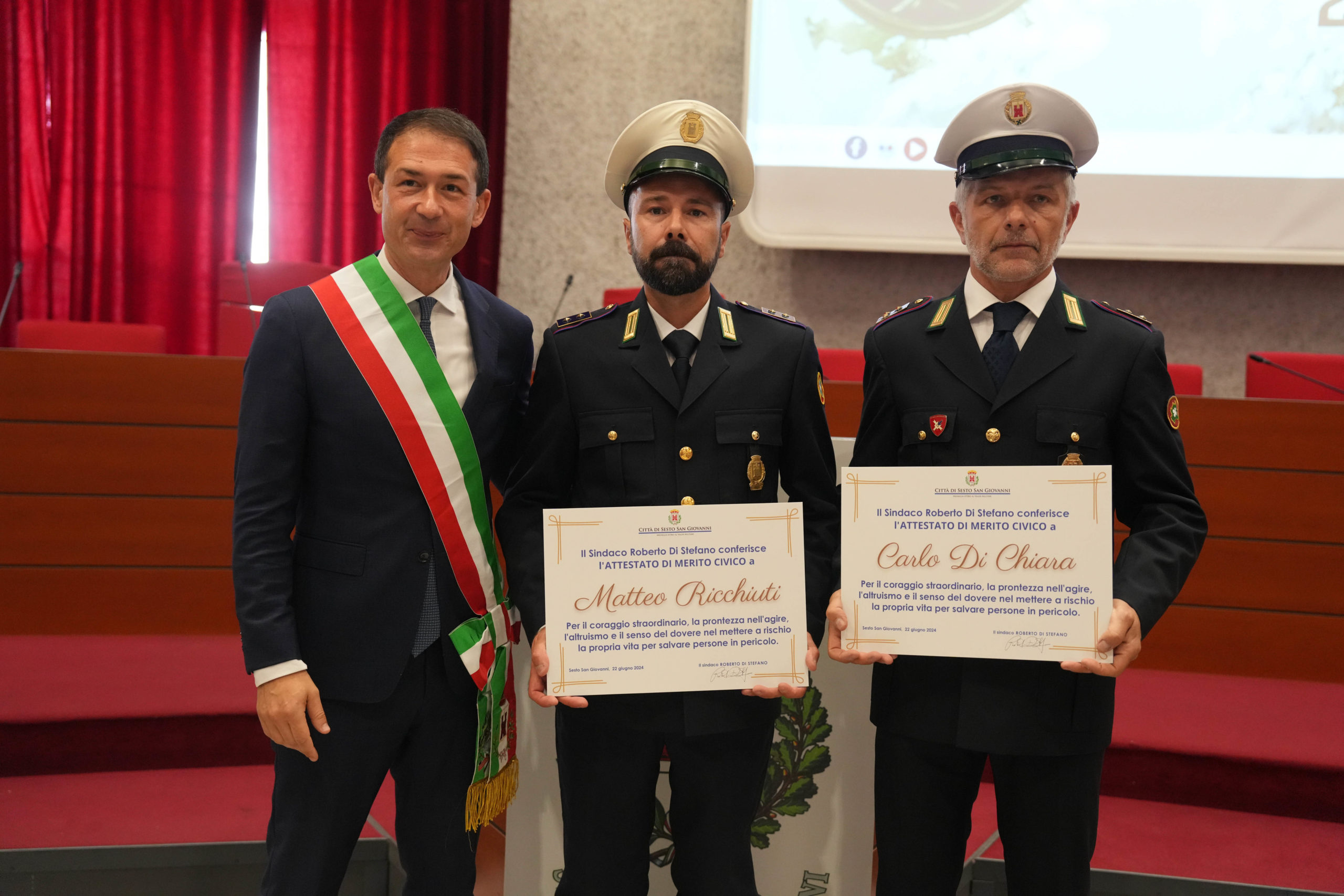 Premiazione Sesto d'Oro 2024