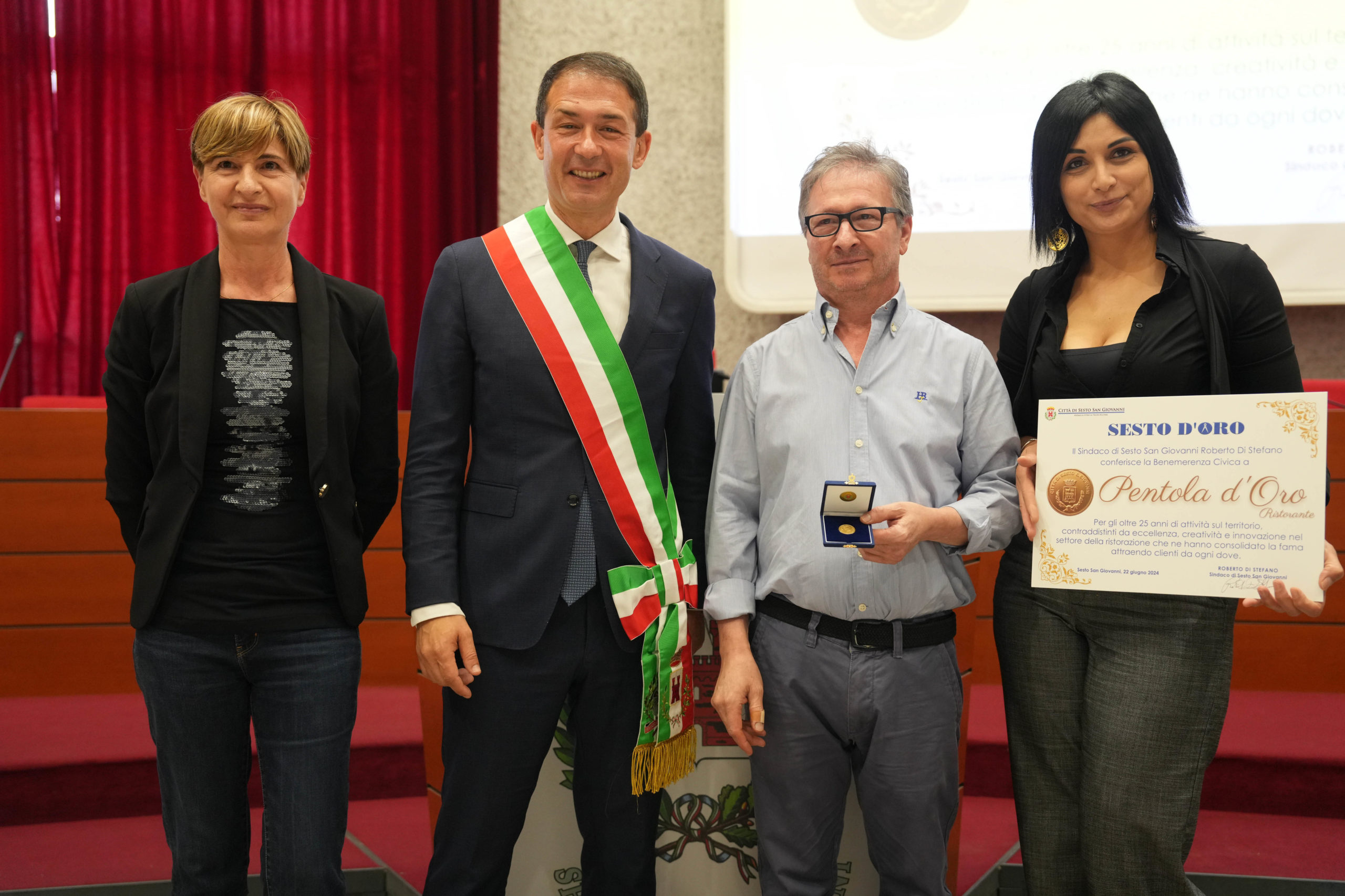 Premiazione Sesto d'Oro 2024