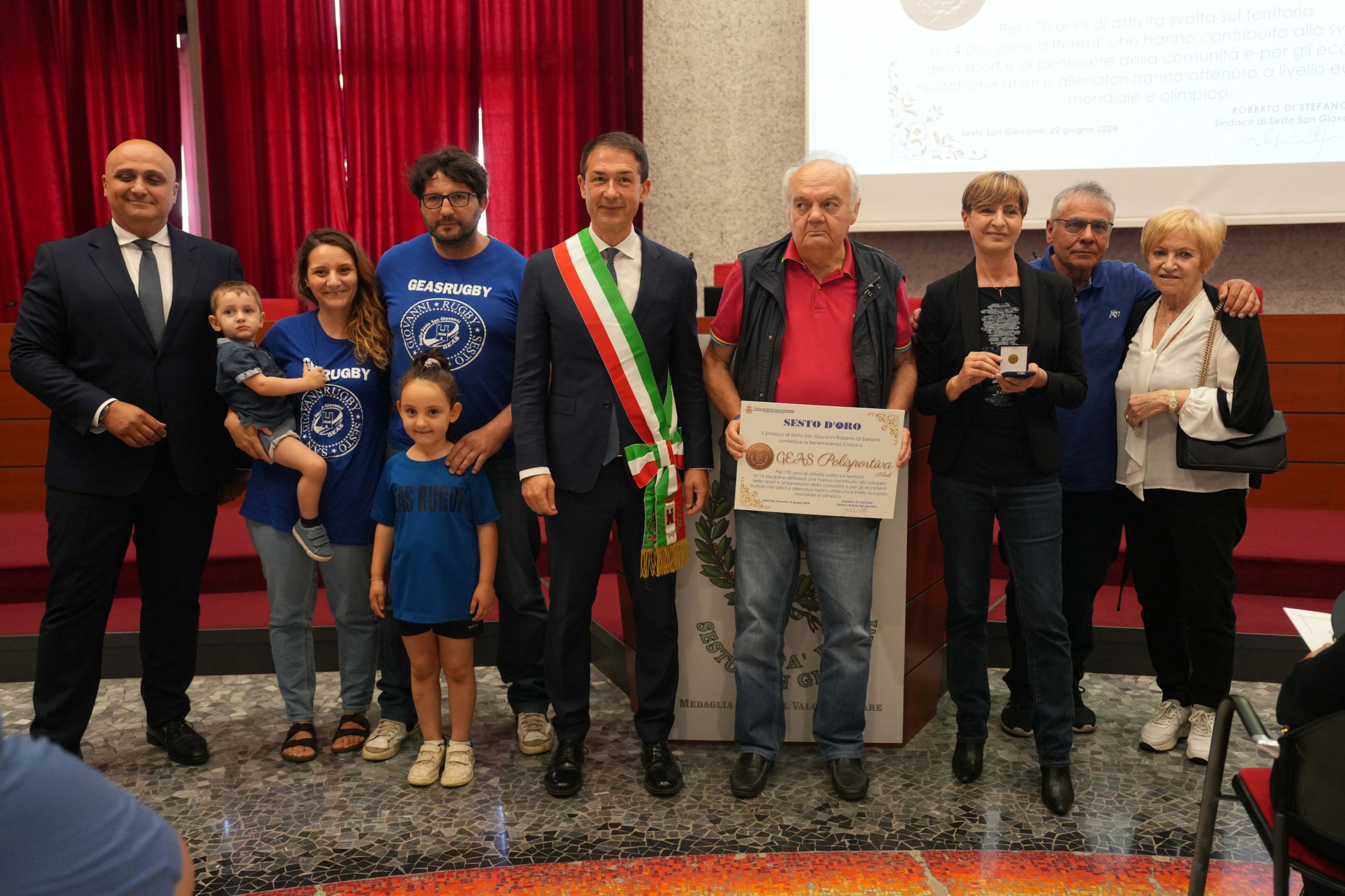 Premiazione Sesto d'Oro 2024