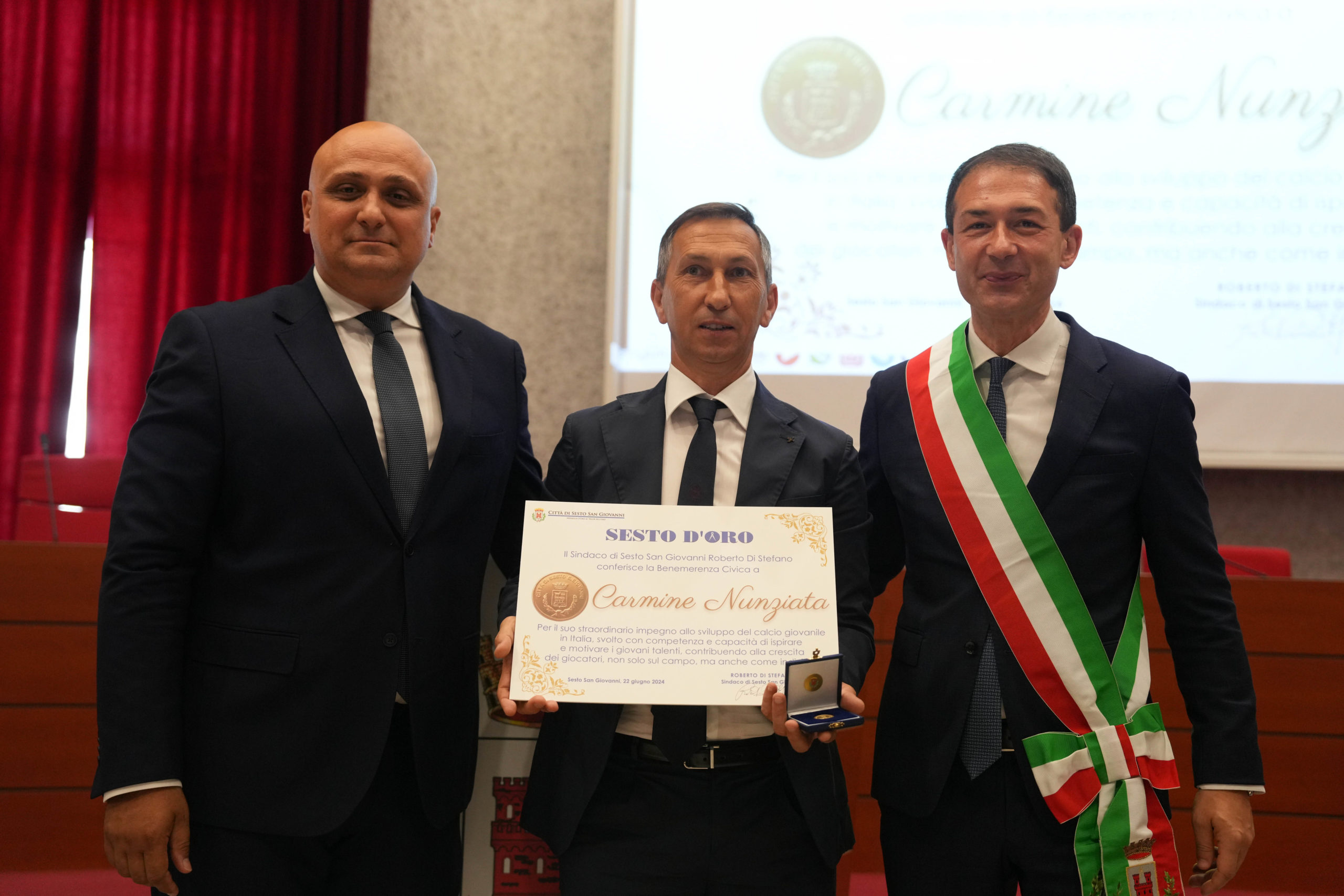 Premiazione Sesto d'Oro 2024