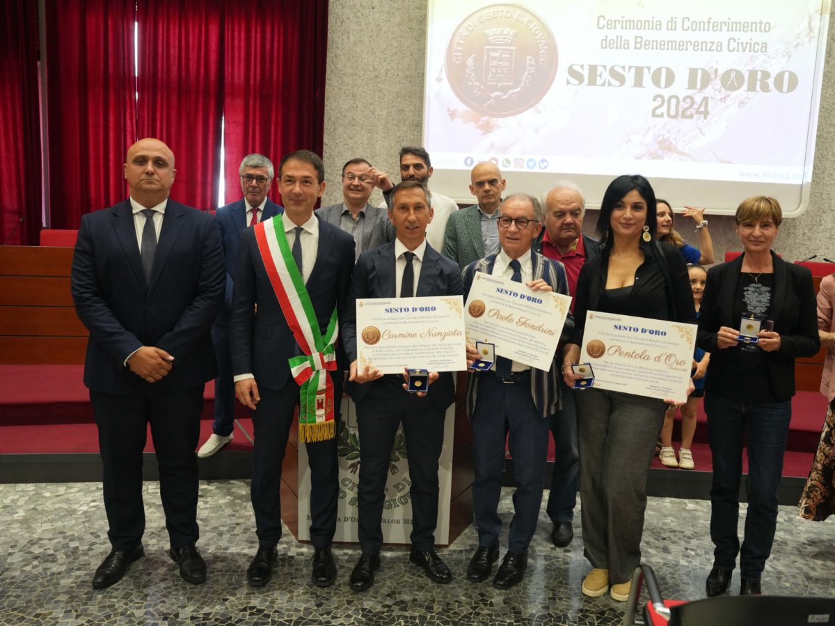 Premiazione Sesto d'Oro 2024