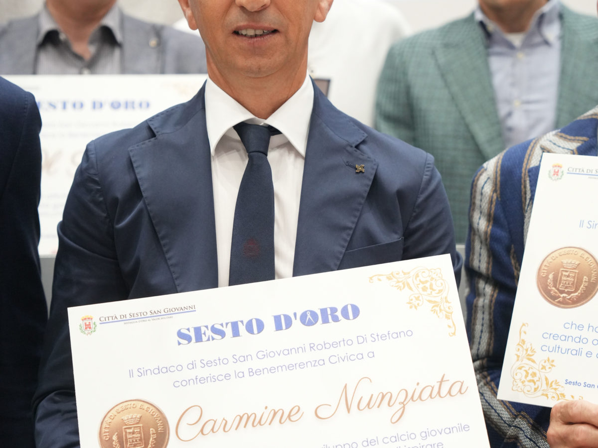 Premiazione Sesto d'Oro 2024