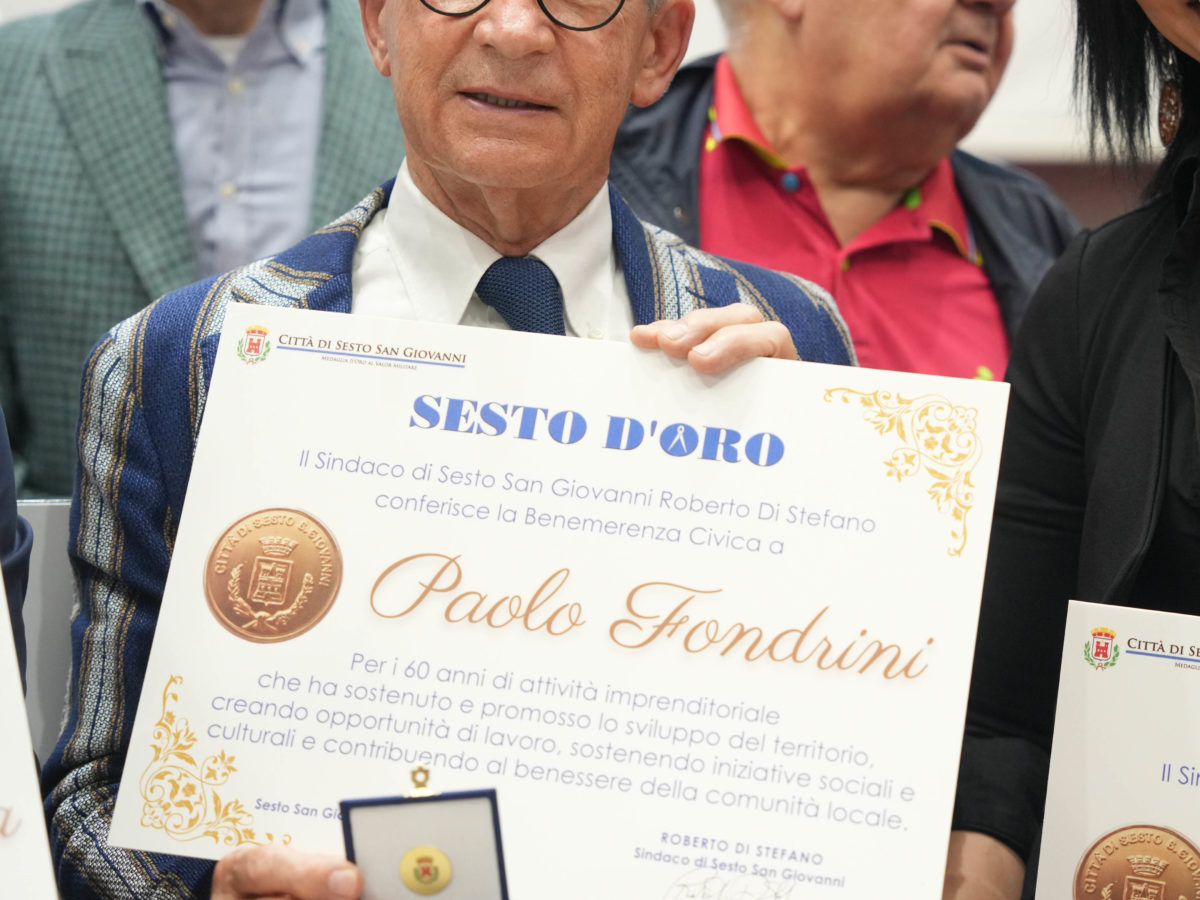 Premiazione Sesto d'Oro 2024