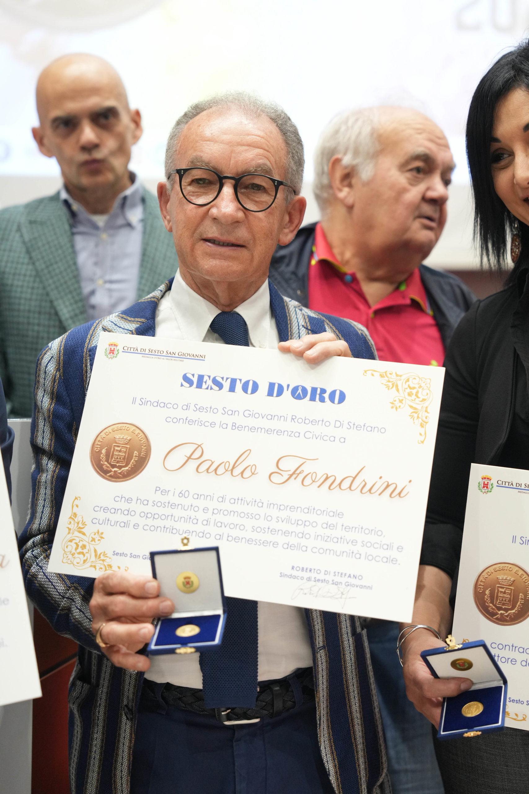 Premiazione Sesto d'Oro 2024