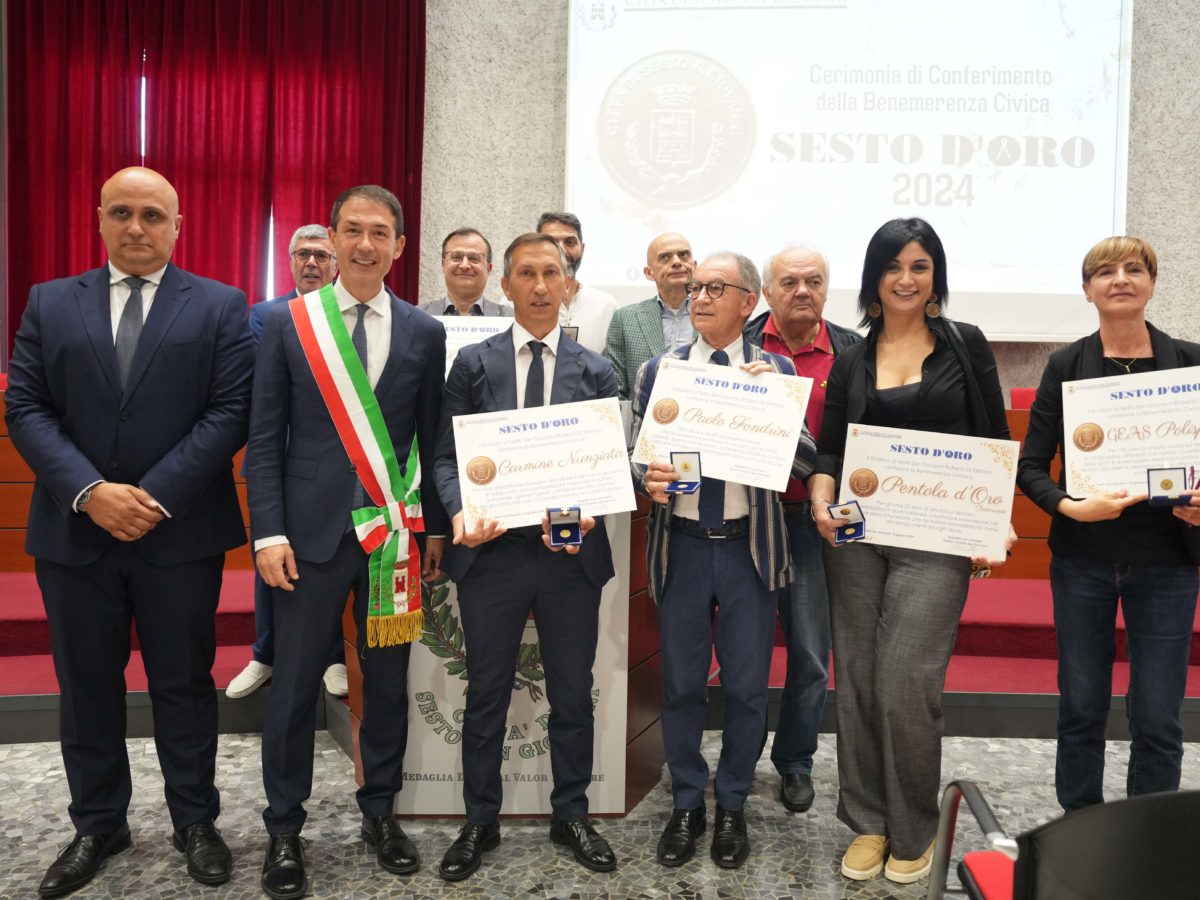 Premiazione Sesto d'Oro 2024