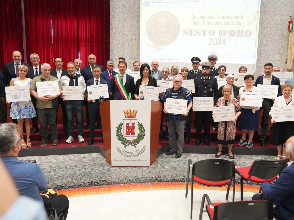 Premiazione Sesto d'Oro 2024