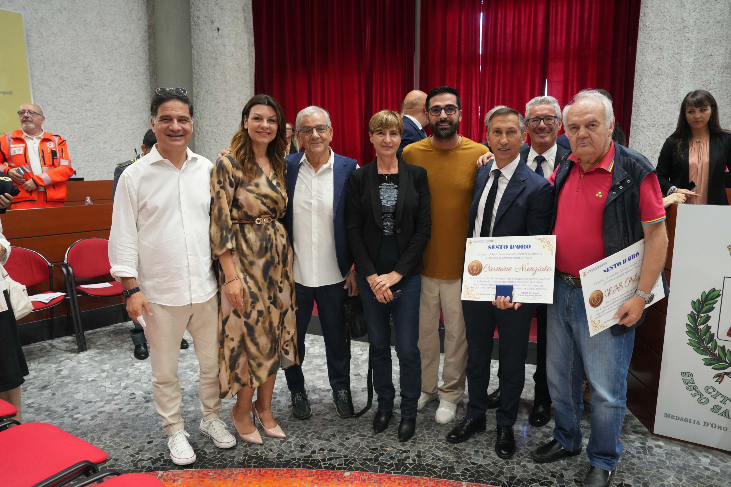 Premiazione Sesto d'Oro 2024