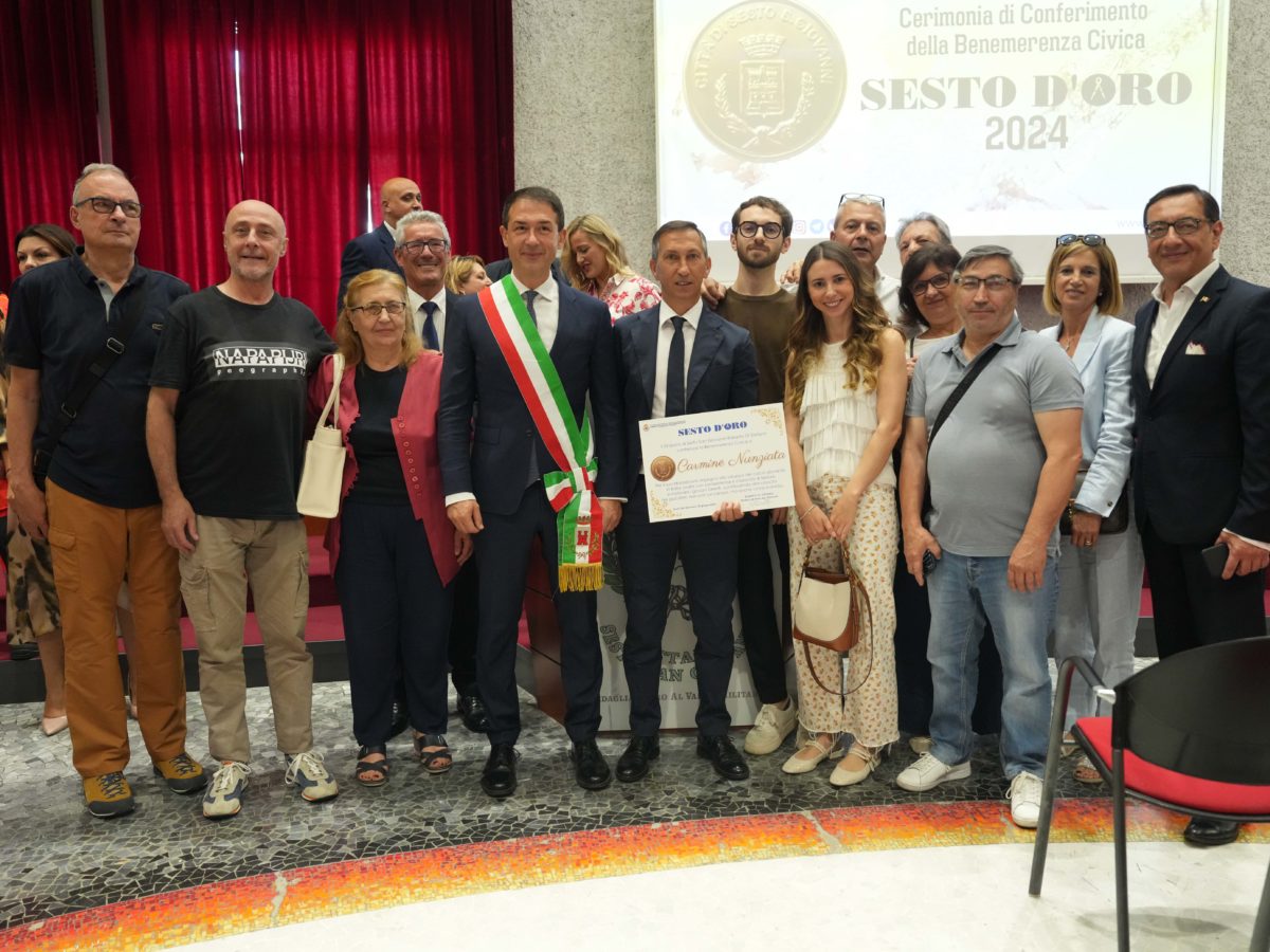 Premiazione Sesto d'Oro 2024