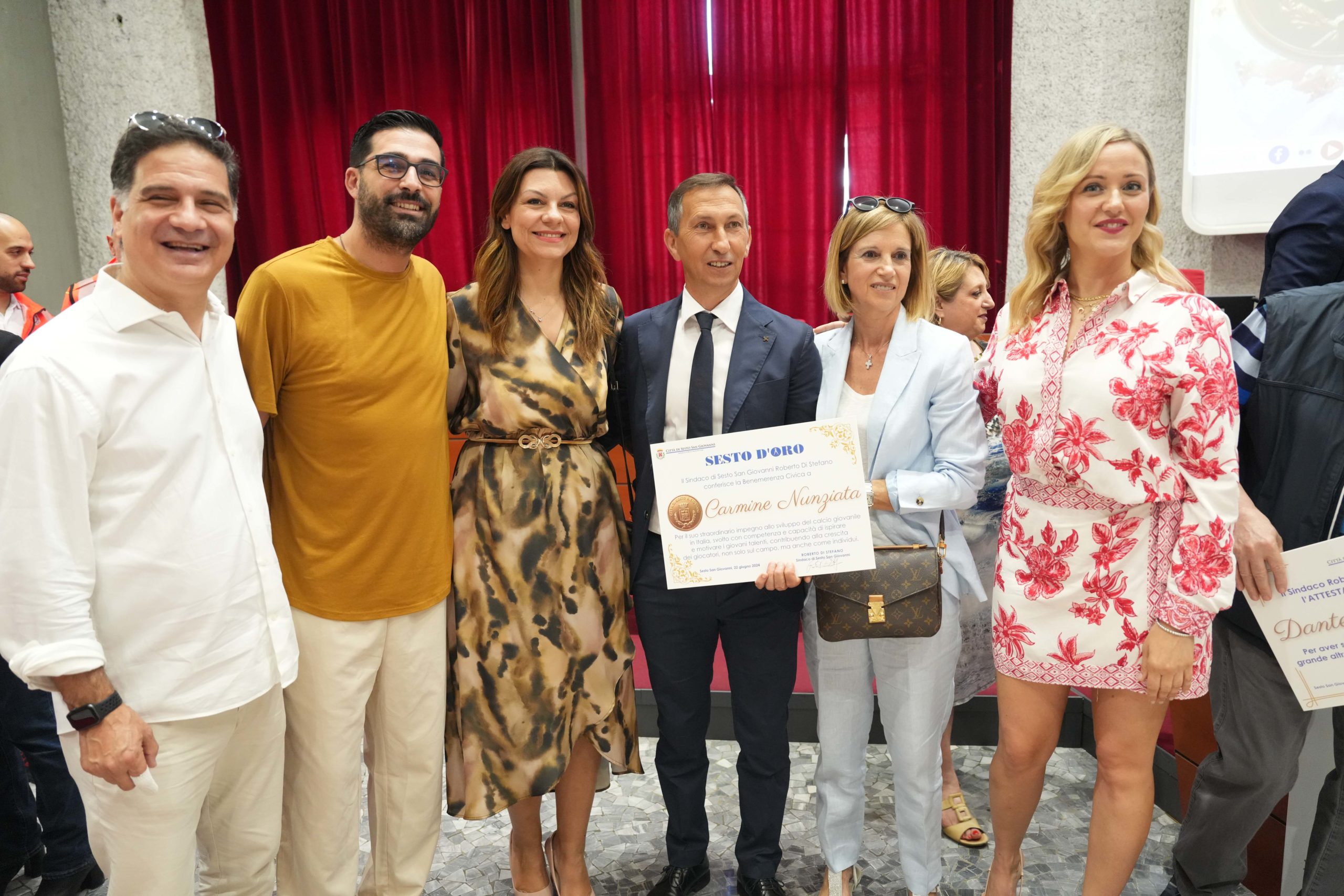 Premiazione Sesto d'Oro 2024