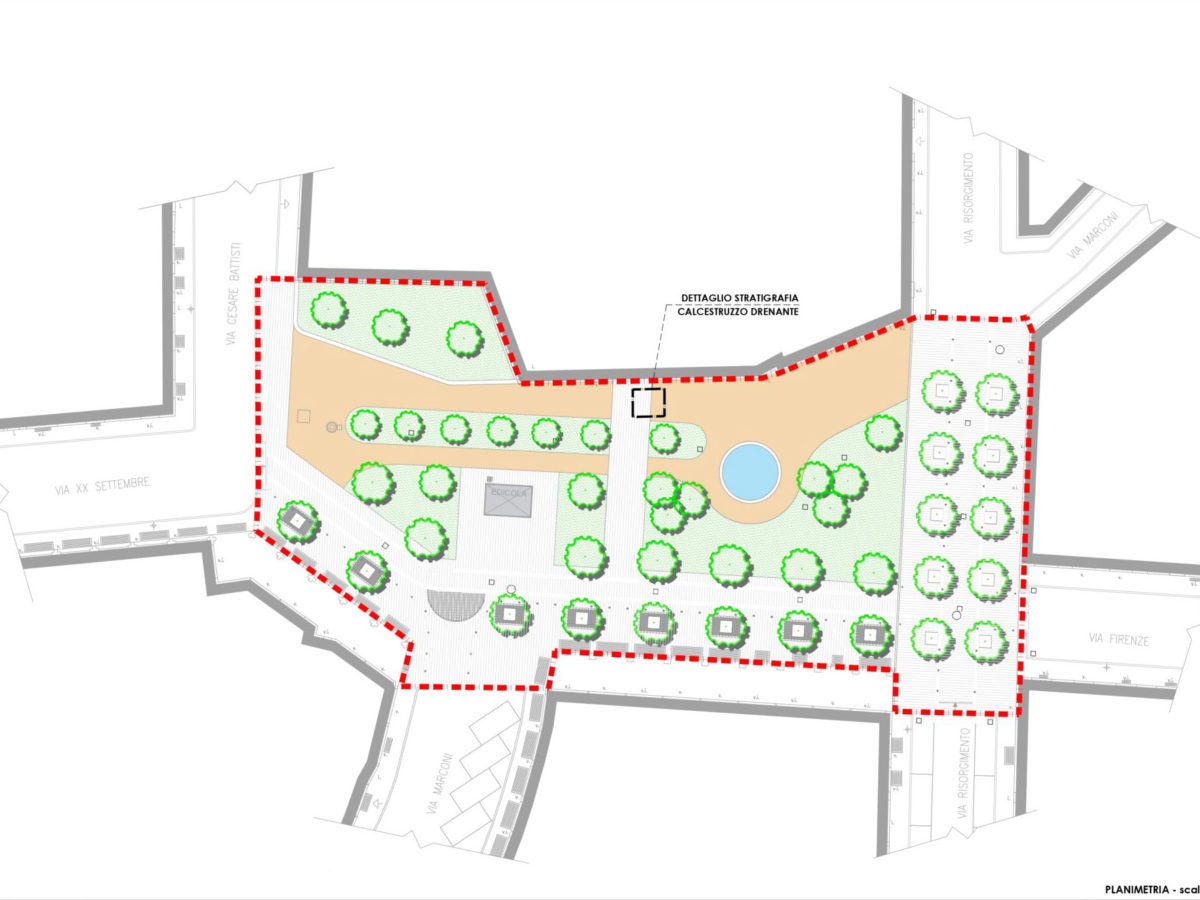 Riqualificazione di piazza Trento e Trieste