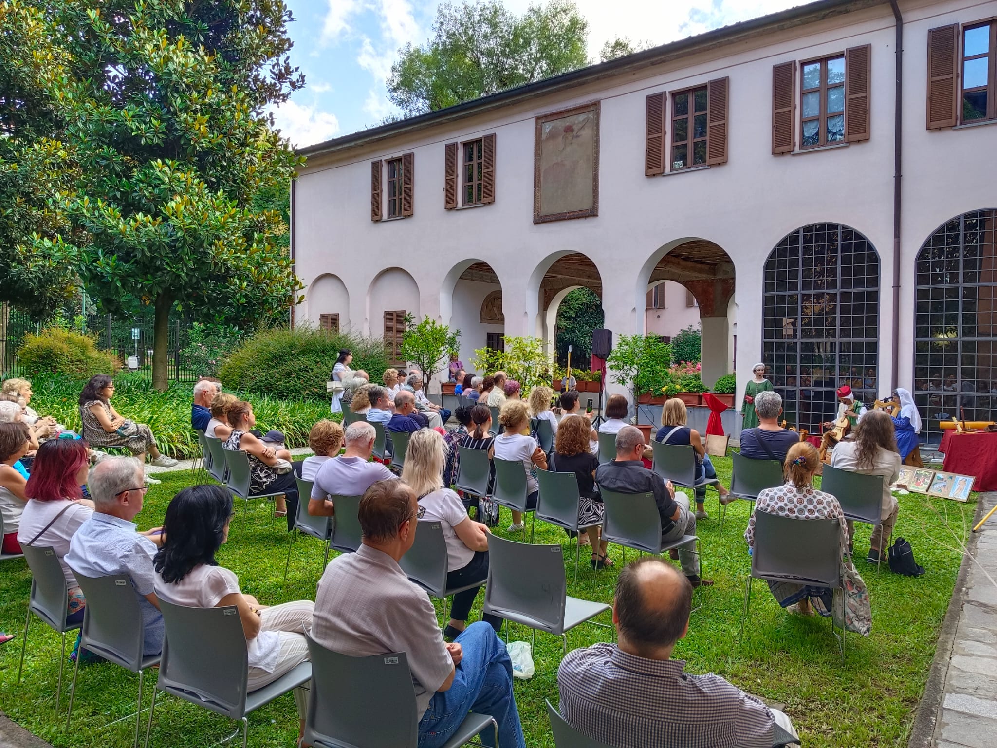 Concerto medioevale in villa Puricelli Guerra - Estate 2024